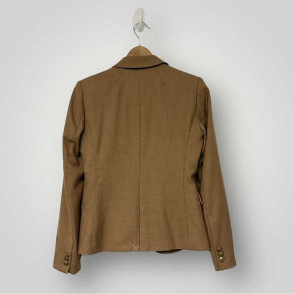 J.Crew Original Schoolboy Bazer in Camel Sz 2 - Picture 8 of 14
